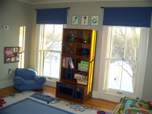 South side of the room after 1st renovation
